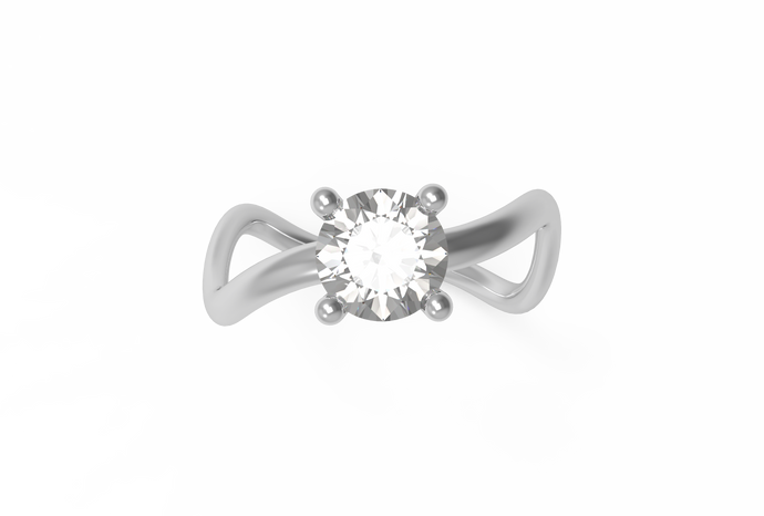 Eternity Diamond Engagement Ring | Dearest