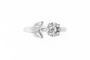Dolphin Diamond Engagement Ring | Dearest