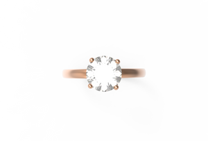 Solitaire Diamond Engagement Ring | Dearest