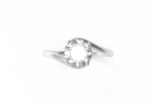 Load image into Gallery viewer, Svelte Diamond Engagement Ring | Dearest