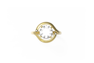 Trip Diamond Engagement Ring | Dearest
