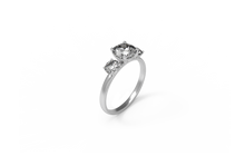 Load image into Gallery viewer, Trois Diamond Engagement Ring | Dearest