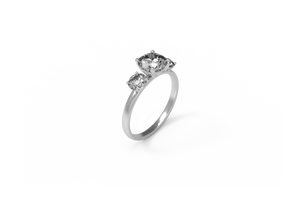 Trois Diamond Engagement Ring | Dearest